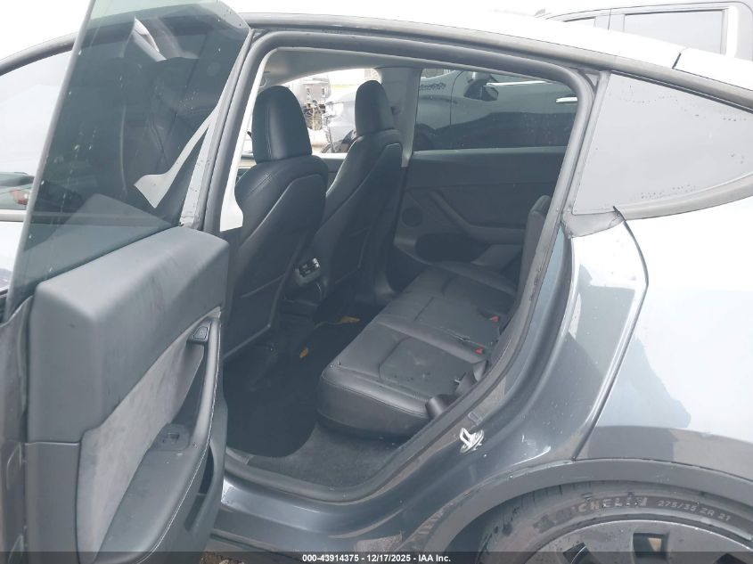 2023 Tesla Model Y Performance Dual Motor All-Wheel Drive VIN: 7SAYGDEF6PF766073 Lot: 43914375