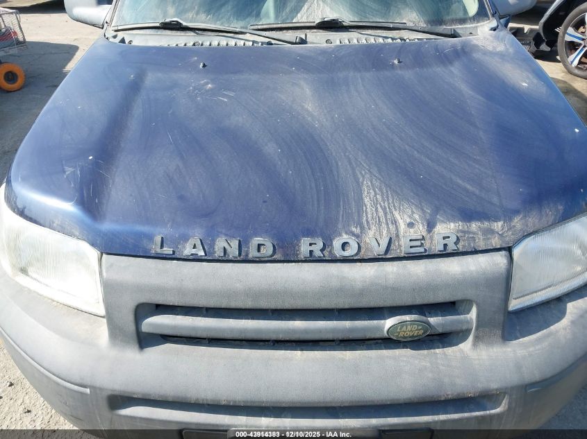 2003 Land Rover Freelander Se VIN: SALNY22293A267296 Lot: 43914383