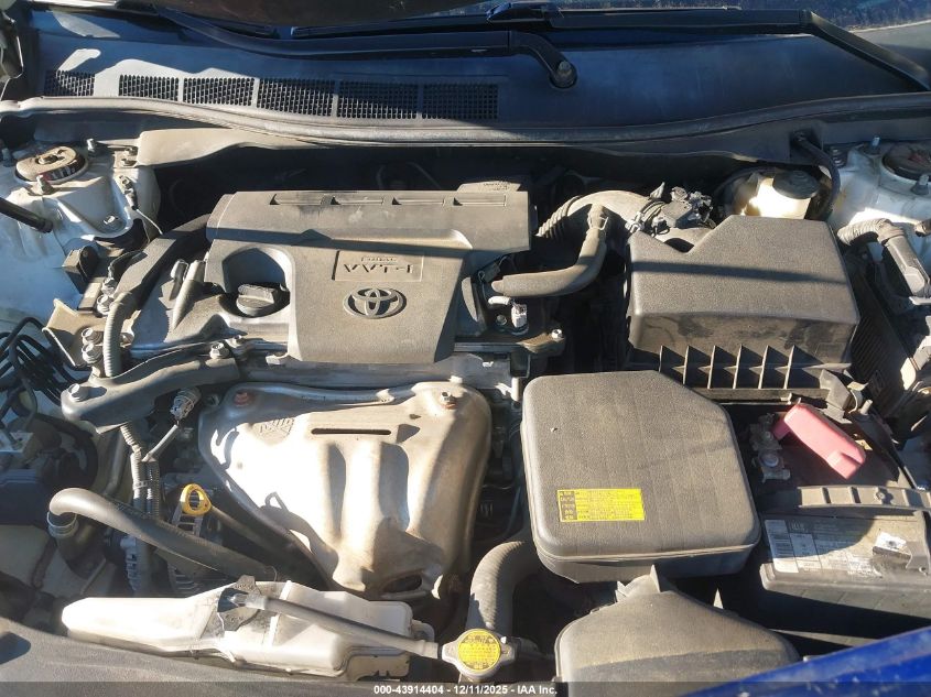 2012 Toyota Camry Le VIN: 4T1BF1FK2CU561105 Lot: 43914404