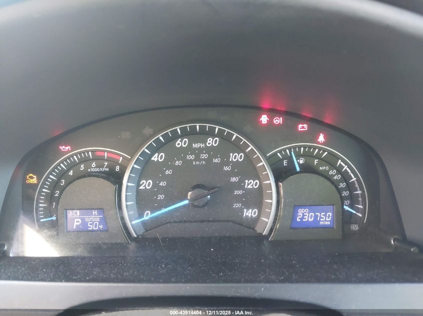 2012 Toyota Camry Le VIN: 4T1BF1FK2CU561105 Lot: 43914404