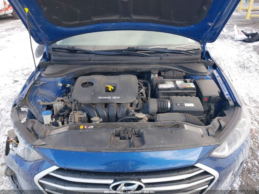 2018 Hyundai Elantra Value Edition VIN: 5NPD84LFXJH394922 Lot: 43914432