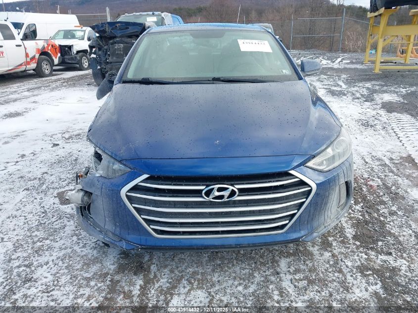 2018 Hyundai Elantra Value Edition VIN: 5NPD84LFXJH394922 Lot: 43914432