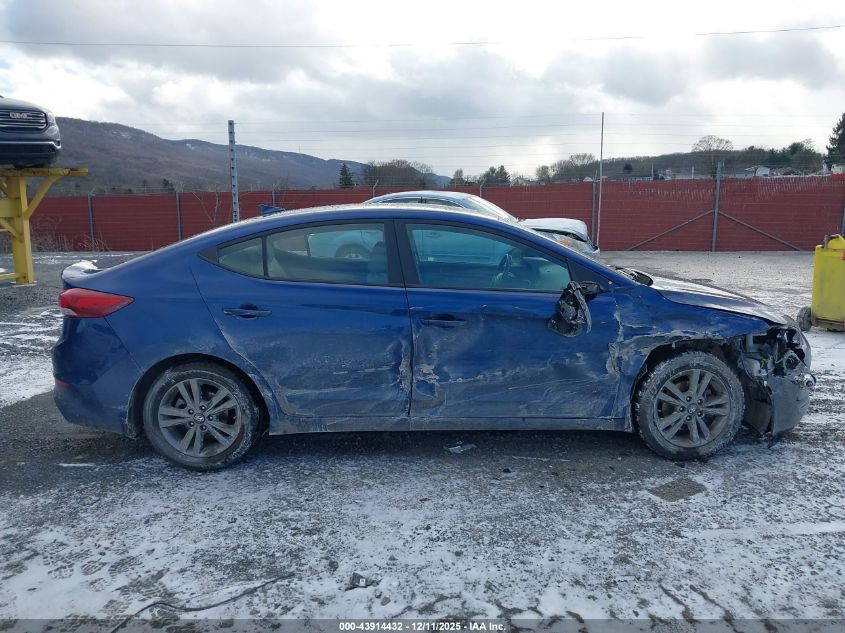 2018 Hyundai Elantra Value Edition VIN: 5NPD84LFXJH394922 Lot: 43914432