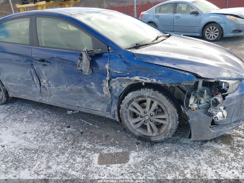 2018 Hyundai Elantra Value Edition VIN: 5NPD84LFXJH394922 Lot: 43914432