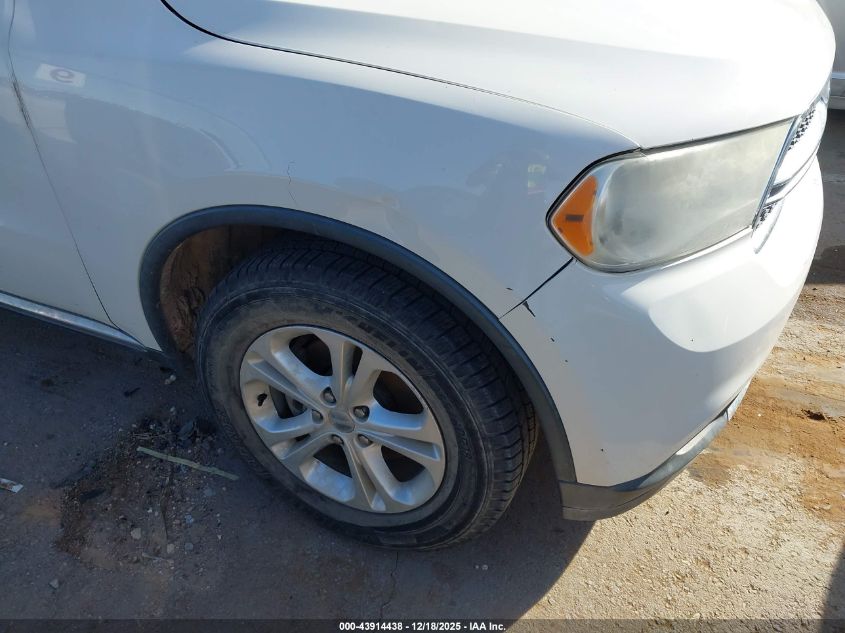 2012 Dodge Durango Sxt VIN: 1C4RDJAG3CC360668 Lot: 43914438