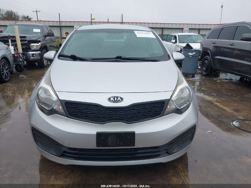 2013 Kia Rio Lx VIN: KNADM4A37D6120268 Lot: 43914439