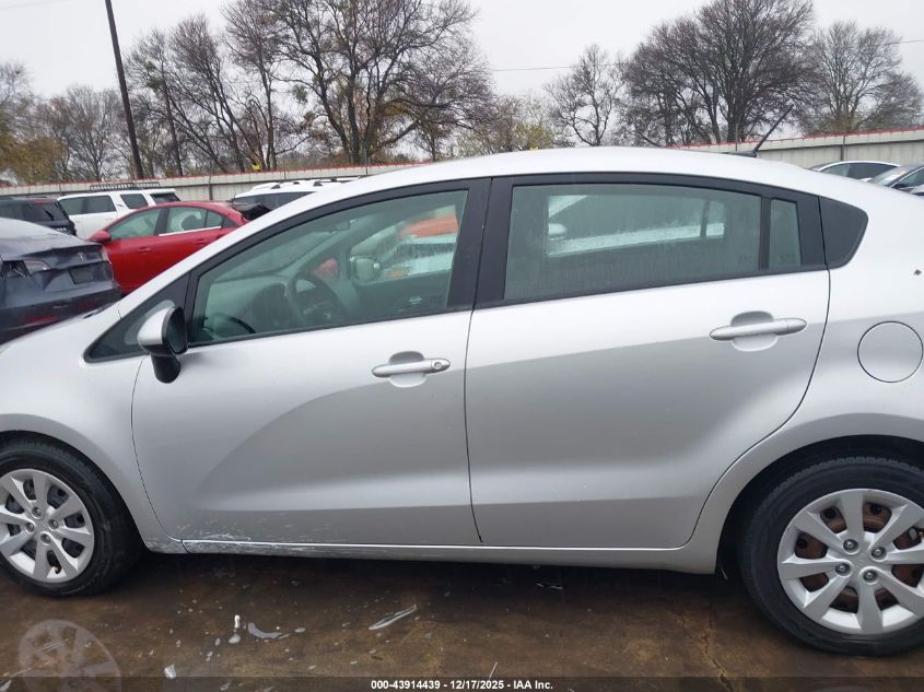 2013 Kia Rio Lx VIN: KNADM4A37D6120268 Lot: 43914439