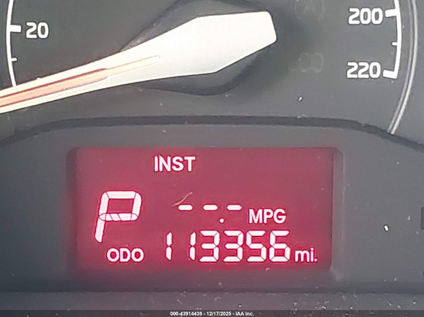 2013 Kia Rio Lx VIN: KNADM4A37D6120268 Lot: 43914439