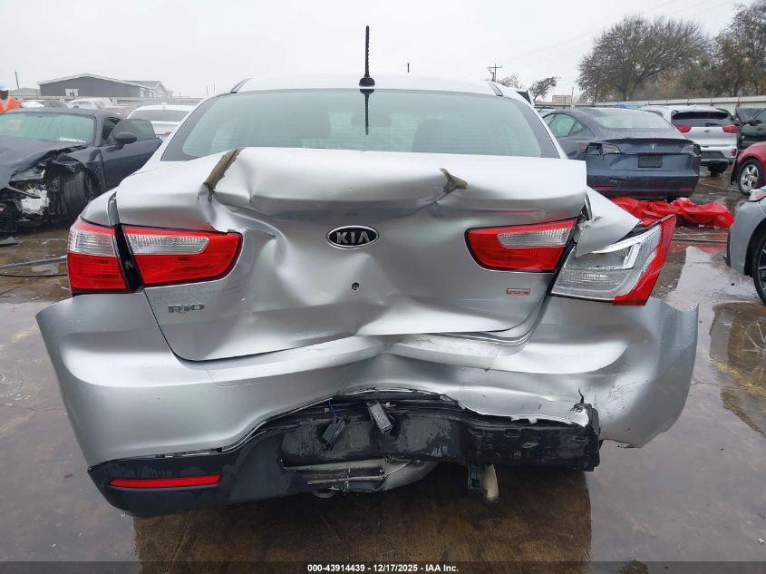 2013 Kia Rio Lx VIN: KNADM4A37D6120268 Lot: 43914439