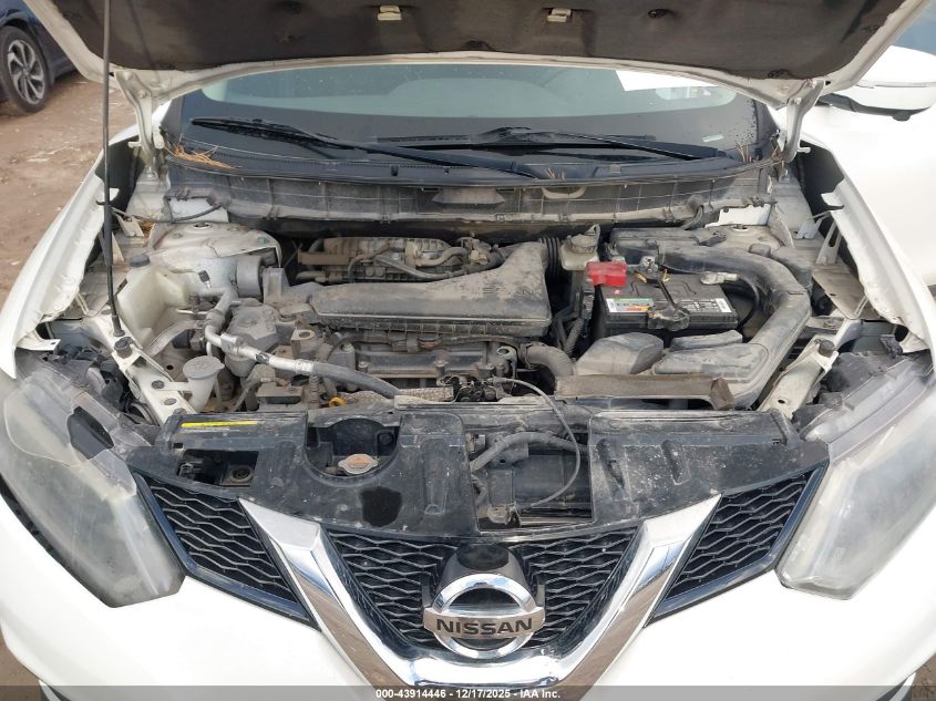 2015 Nissan Rogue Sv VIN: 5N1AT2MV7FC776884 Lot: 43914446