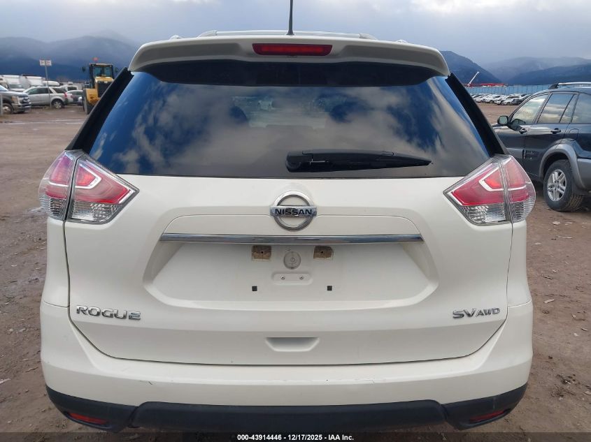 2015 Nissan Rogue Sv VIN: 5N1AT2MV7FC776884 Lot: 43914446