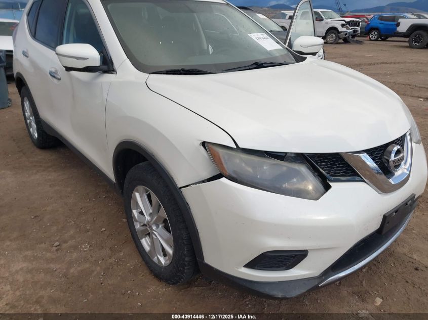 2015 Nissan Rogue Sv VIN: 5N1AT2MV7FC776884 Lot: 43914446