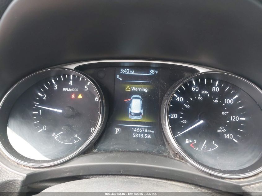 2015 Nissan Rogue Sv VIN: 5N1AT2MV7FC776884 Lot: 43914446