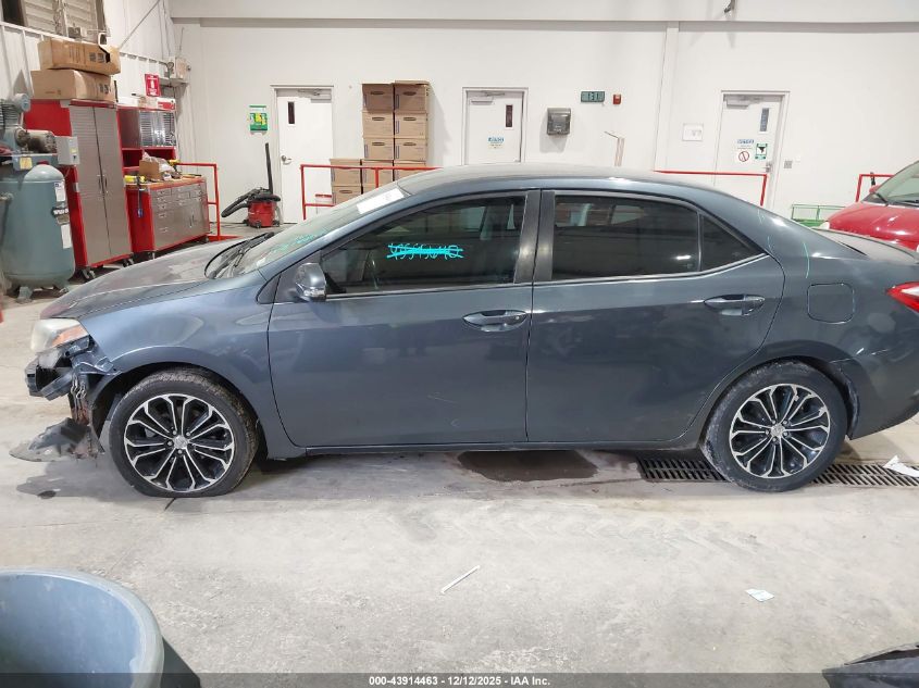 2015 Toyota Corolla S Plus VIN: 5YFBURHEXFP294619 Lot: 43914463