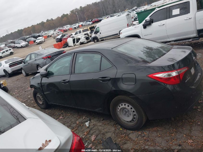 2016 Toyota Corolla Le VIN: 2T1BURHE8GC607040 Lot: 43914465