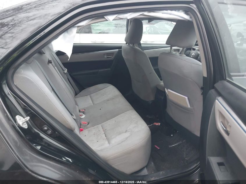 2016 Toyota Corolla Le VIN: 2T1BURHE8GC607040 Lot: 43914465