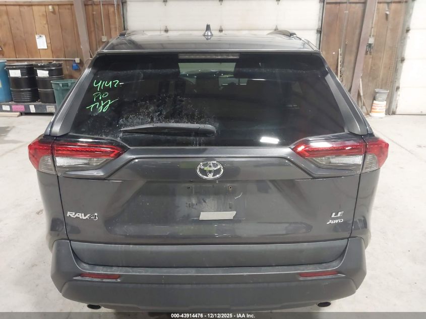 2020 Toyota Rav4 Le VIN: 2T3F1RFV9LW125044 Lot: 43914476