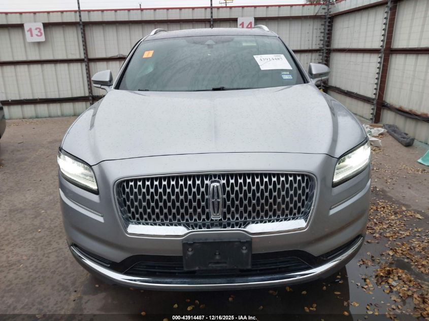 2021 Lincoln Nautilus Reserve VIN: 2LMPJ6K97MBL12279 Lot: 43914487