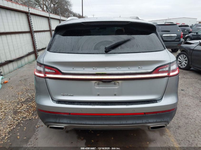 2021 Lincoln Nautilus Reserve VIN: 2LMPJ6K97MBL12279 Lot: 43914487