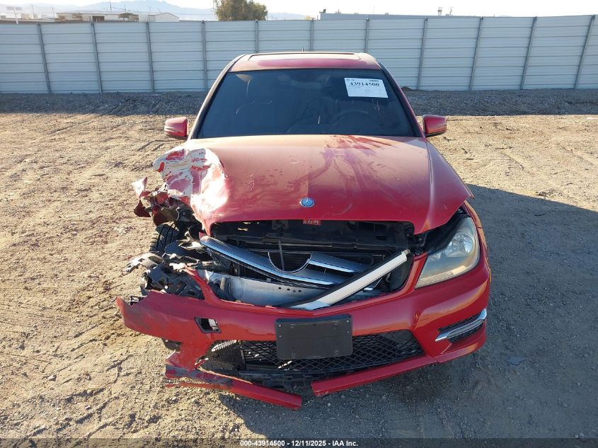 2013 Mercedes-Benz C 250 Sport VIN: WDDGF4HBXDA845731 Lot: 43914500