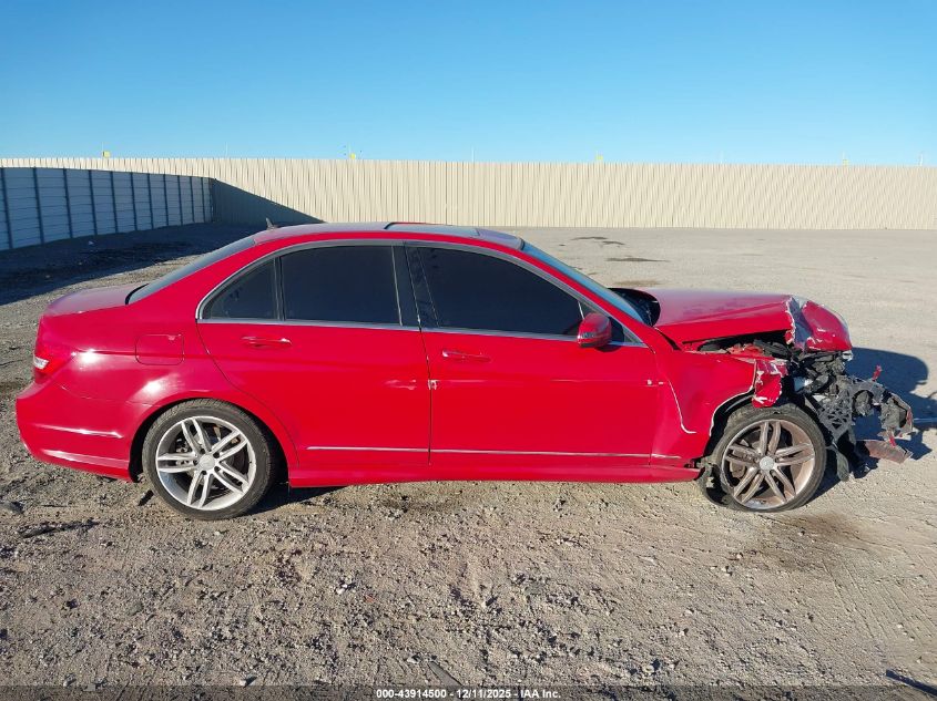 2013 Mercedes-Benz C 250 Sport VIN: WDDGF4HBXDA845731 Lot: 43914500