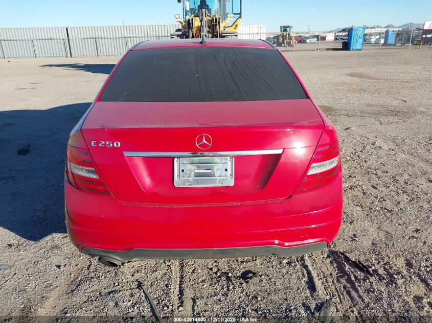 2013 Mercedes-Benz C 250 Sport VIN: WDDGF4HBXDA845731 Lot: 43914500