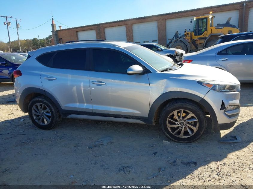 2018 Hyundai Tucson Sel VIN: KM8J33A45JU756055 Lot: 43914520