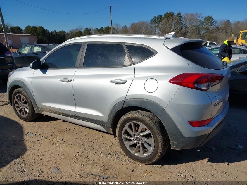 2018 Hyundai Tucson Sel VIN: KM8J33A45JU756055 Lot: 43914520