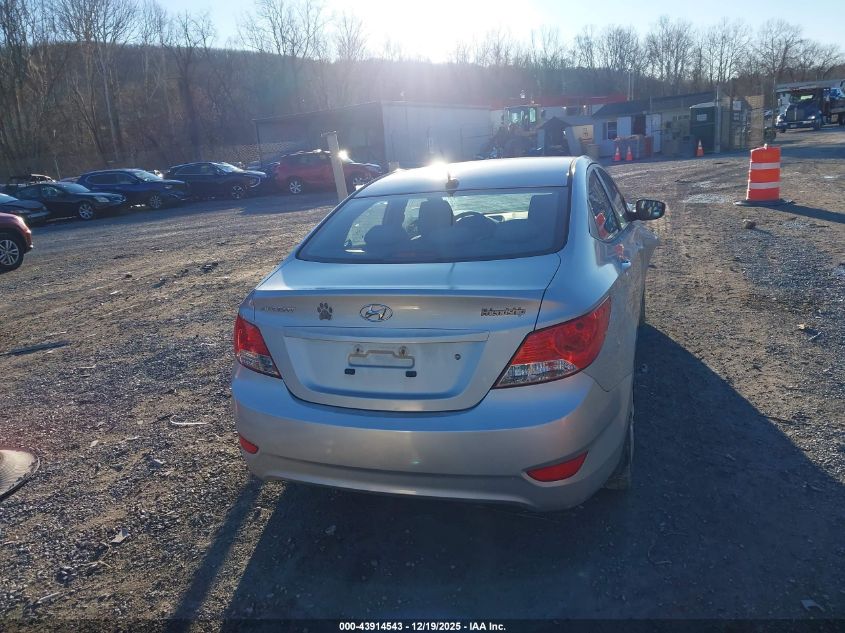 2012 Hyundai Accent Gls VIN: KMHCU4AE2CU193988 Lot: 43914543