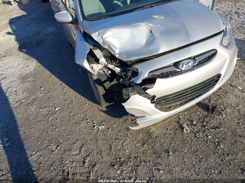 2012 Hyundai Accent Gls VIN: KMHCU4AE2CU193988 Lot: 43914543