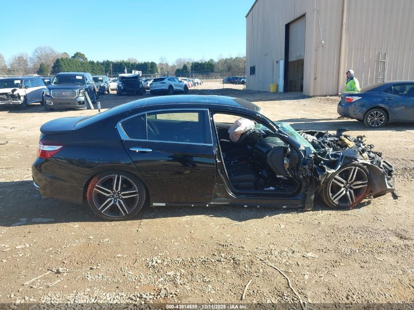 2017 Honda Accord Sport VIN: 1HGCR2F5XHA302470 Lot: 43914559