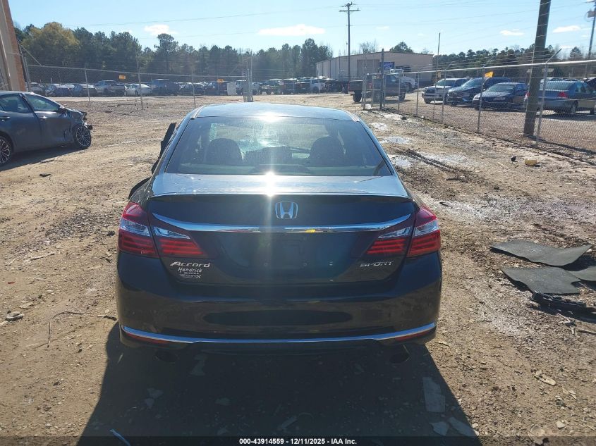 2017 Honda Accord Sport VIN: 1HGCR2F5XHA302470 Lot: 43914559
