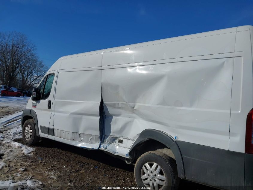 2017 Ram Promaster 3500 Cargo Van High Roof 159 Wb Ext VIN: 3C6URVJG8HE523647 Lot: 43914586