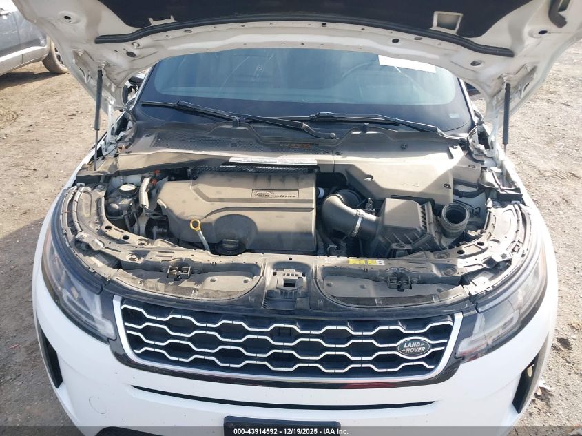 2020 Land Rover Range Rover Evoque Se VIN: SALZP2FX4LH080338 Lot: 43914592