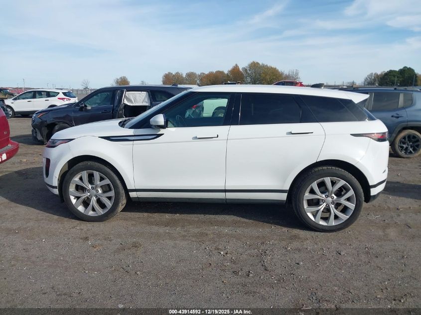2020 Land Rover Range Rover Evoque Se VIN: SALZP2FX4LH080338 Lot: 43914592