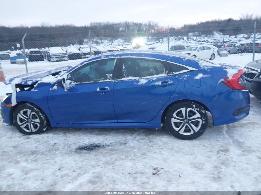 2016 Honda Civic Lx VIN: 19XFC2F53GE062977 Lot: 43914597