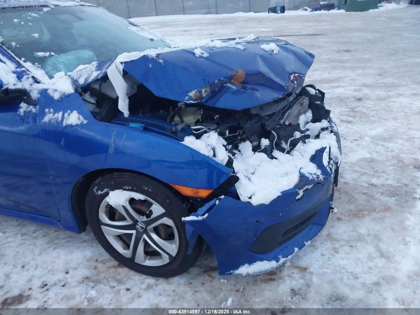 2016 Honda Civic Lx VIN: 19XFC2F53GE062977 Lot: 43914597