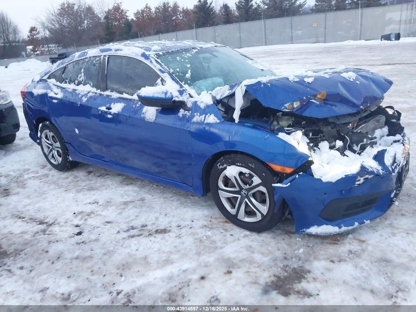 2016 Honda Civic Lx VIN: 19XFC2F53GE062977 Lot: 43914597