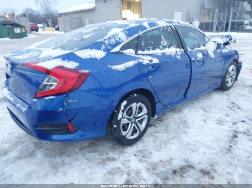 2016 Honda Civic Lx VIN: 19XFC2F53GE062977 Lot: 43914597