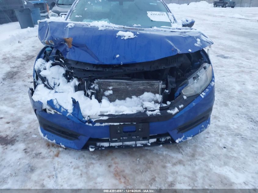 2016 Honda Civic Lx VIN: 19XFC2F53GE062977 Lot: 43914597