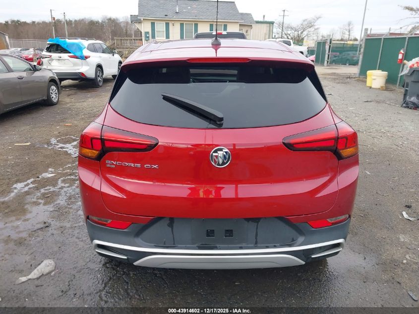 2021 Buick Encore Gx Awd Preferred VIN: KL4MMCSL0MB073534 Lot: 43914602