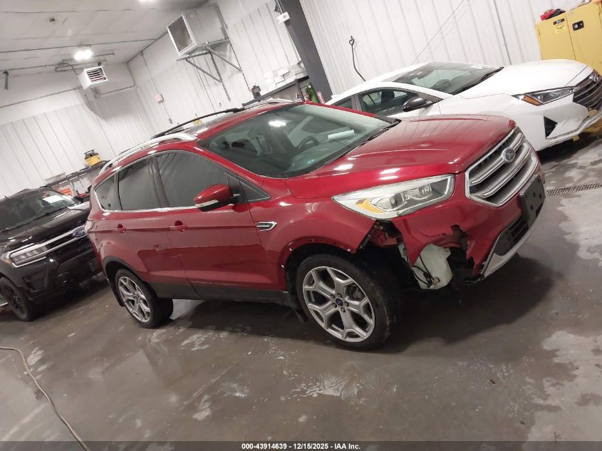 2017 Ford Escape Titanium VIN: 1FMCU9J99HUA14191 Lot: 43914639