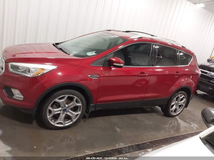 2017 Ford Escape Titanium VIN: 1FMCU9J99HUA14191 Lot: 43914639