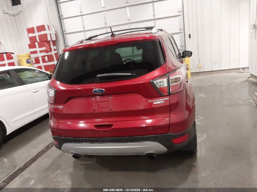 2017 Ford Escape Titanium VIN: 1FMCU9J99HUA14191 Lot: 43914639