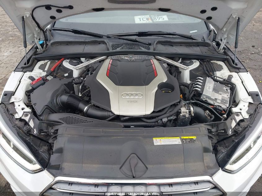 2018 Audi S5 3.0T Premium Plus VIN: WAUC4CF50JA103997 Lot: 43914662