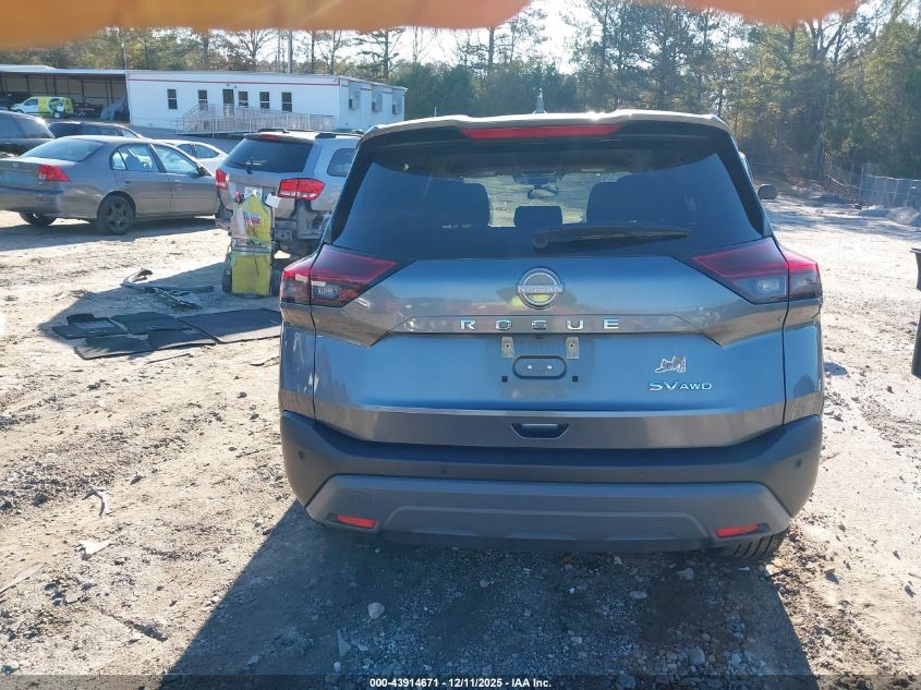 2023 Nissan Rogue Sv Intelligent Awd VIN: 5N1BT3BB0PC899947 Lot: 43914671