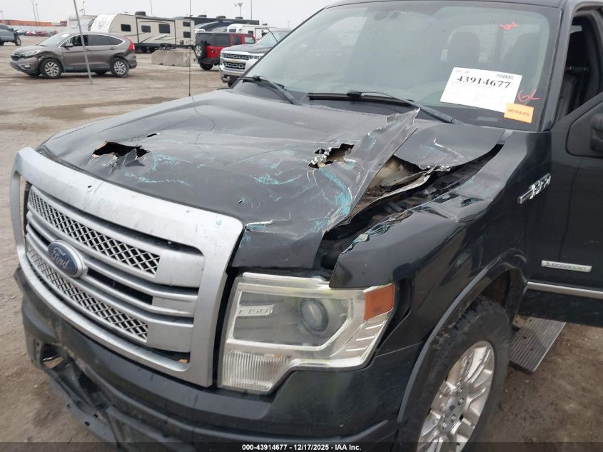 2014 Ford F-150 Platinum VIN: 1FTFW1ET8EFB98056 Lot: 43914677