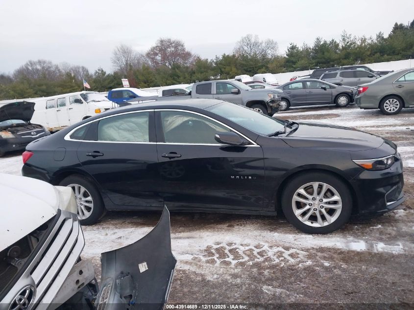 2016 Chevrolet Malibu 1Lt VIN: 1G1ZE5ST3GF344287 Lot: 43914689