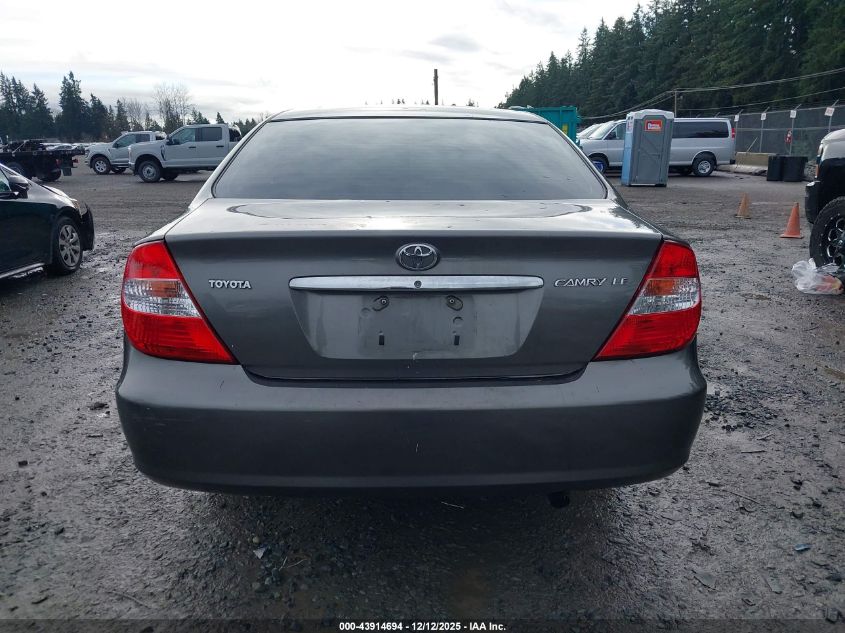 2003 Toyota Camry Le/Se/Xle VIN: JTDBE32K630150788 Lot: 43914694