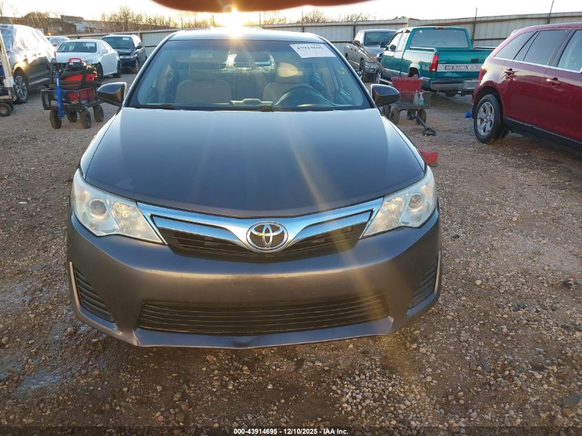 2014 Toyota Camry Le VIN: 4T4BF1FK3ER433786 Lot: 43914695